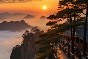 sunrise-huangshan