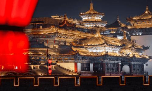 Xian-Ancient-city-Wall-night-view Xian-Ancient-city-Wall-night-view